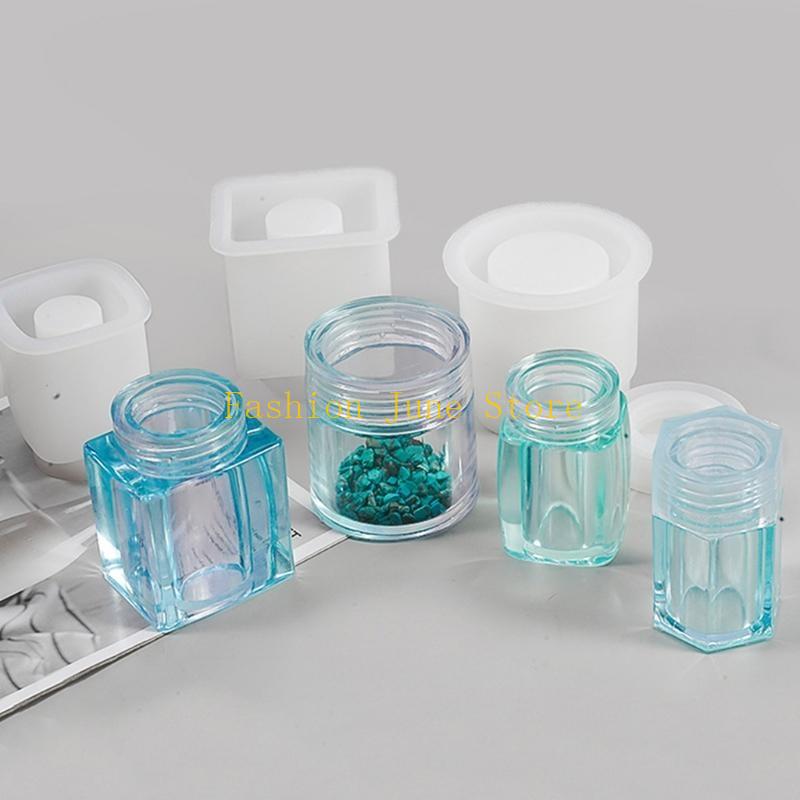 1세트 보관병 크리스탈 에폭시 레진 몰드 DIY 공예품 - Silicone Epoxy Resin Molds Set 리뷰 및 가격