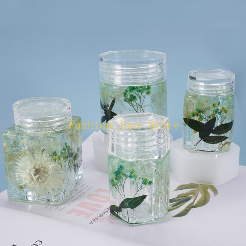 1세트 보관병 크리스탈 에폭시 레진 몰드 DIY 공예품 - Silicone Epoxy Resin Molds Set 리뷰 및 가격