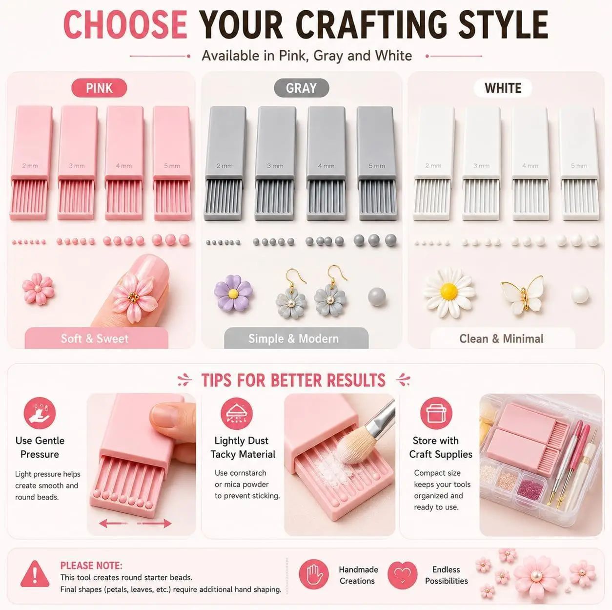 4개입 3D 프린트 클레이 젤 볼 메이커 도구, 3D  - Craft Tools 리뷰 및 가격