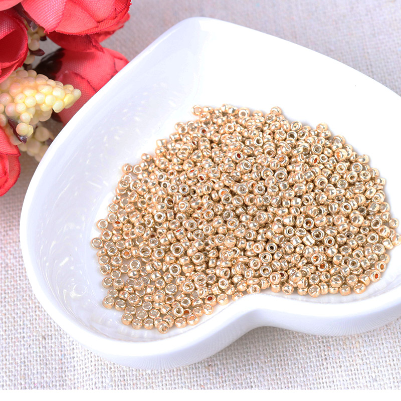 금색과 은색 2mm 3mm 4mm 크리스탈 유리 스페이 - Glass Seed Beads 2Mm Jewelry Making 리뷰 및 가격